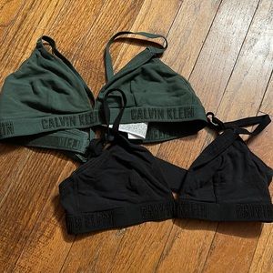 calvin klein bra set